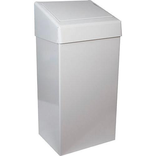 Poubelle métallique de tri sélectif - 50 L thumbnail image 1