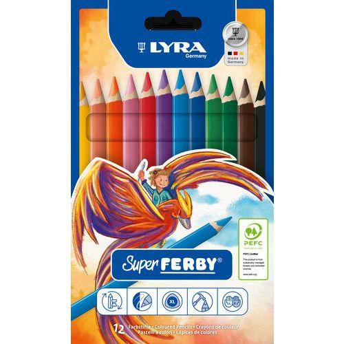 Etui 12 crayons gros module super Ferby 18 cm thumbnail image 1