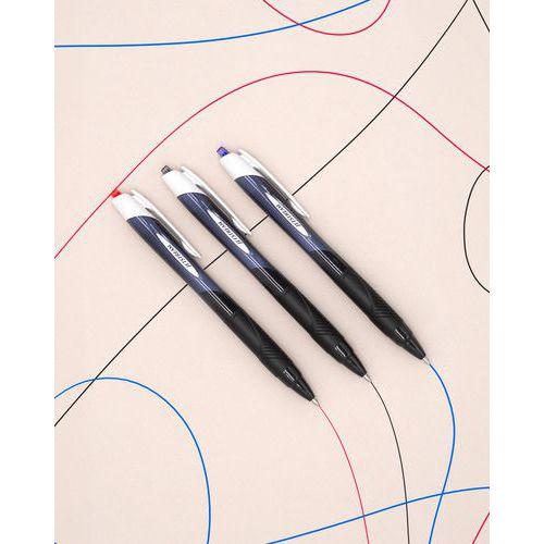 Illustration de : Stylo roller gel Jetstream sport - 1mm - Uni-Ball