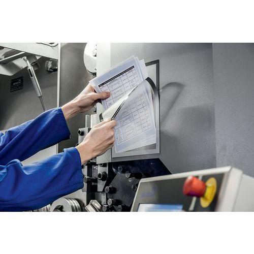 Illustration de : Cadre affichage Duraframe® Magnétic Plus - Dos magnétique - Durable