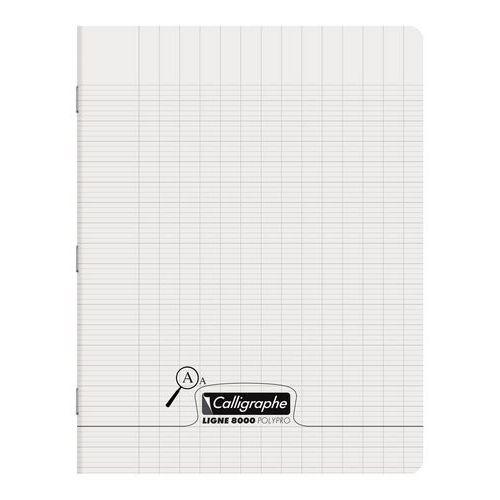 Cahier PP 17x22cm 32p seyès noir 4mm 16/16 90g incolore thumbnail image 1