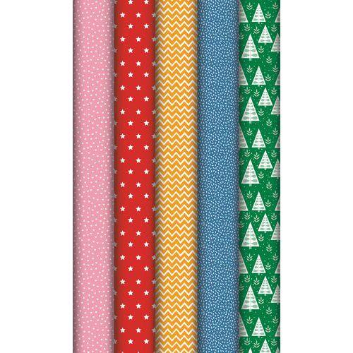 Illustration de : Rouleaux papier cadeau - Lot de 10 - Clairefontaine
