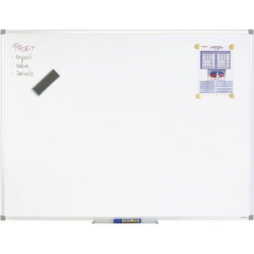 Tableau blanc en métal prélaqué magnétique et effaçable à sec. thumbnail image 1