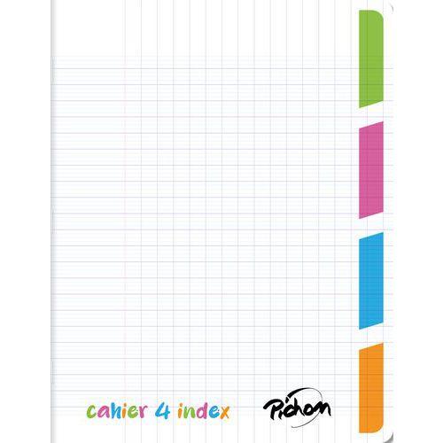 Cahier 4 en 1 polypro incolore 4 sections 17x22cm 70g thumbnail image 1