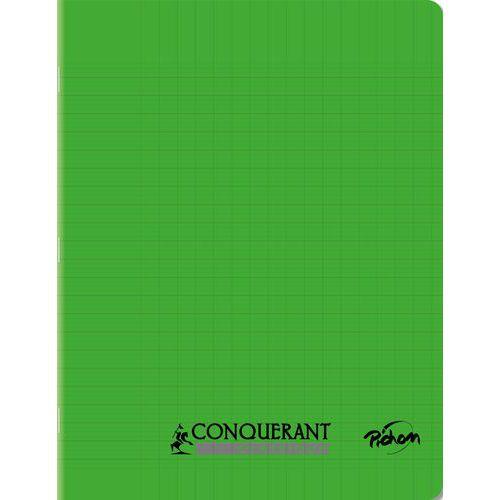 Cahier polypropylène 90g 96 pages seyes 17x22 cm  -  vert thumbnail image 1