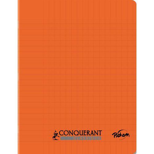 Cahier polypropylène 90g 96 pages seyes 17x22 cm - orange thumbnail image 1