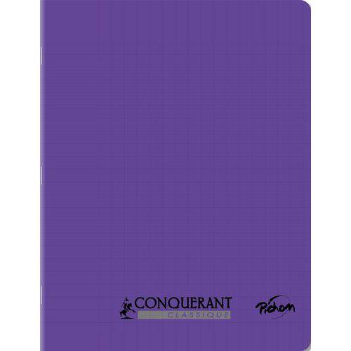 Cahier polypropylène 90g 96 pages seyes 17x22 cm - violet thumbnail image 1