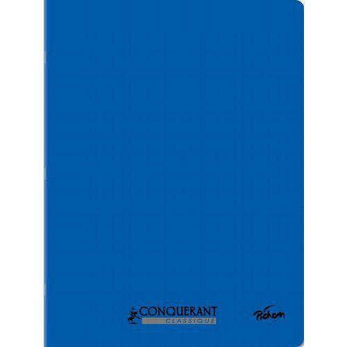 Cahier polypropylène 96 pages 90g seyes 24x32 cm  - bleu thumbnail image 1