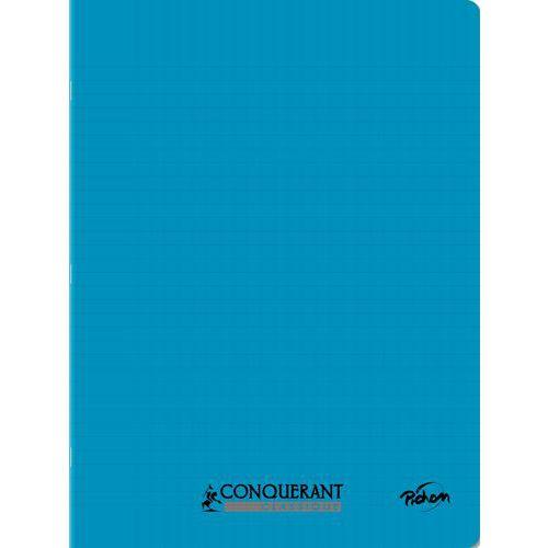 Cahier polypropylène 90g 96 pages seyes 24x32 cm - Turquoise thumbnail image 1