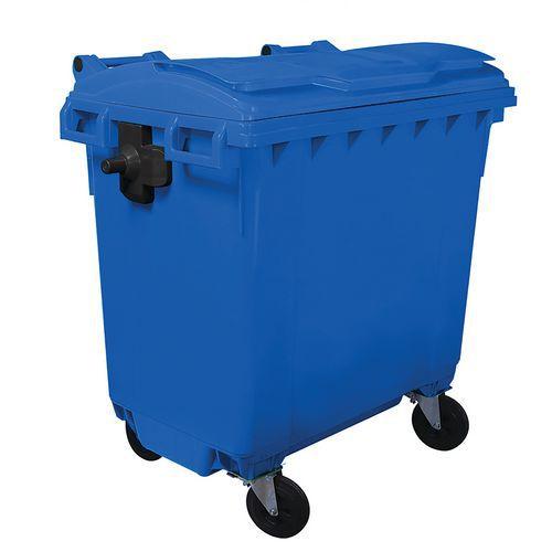 Conteneur 4 Roues 770L Bleu - Mobil Plastic thumbnail image 1