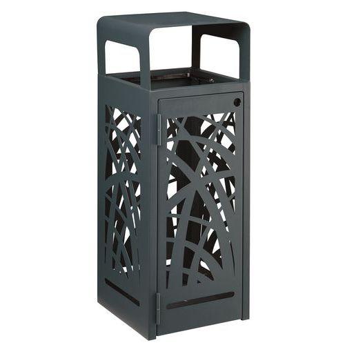 Illustration de : Poubelle à poser/fixer Cybel - 110l Rossignol Pro