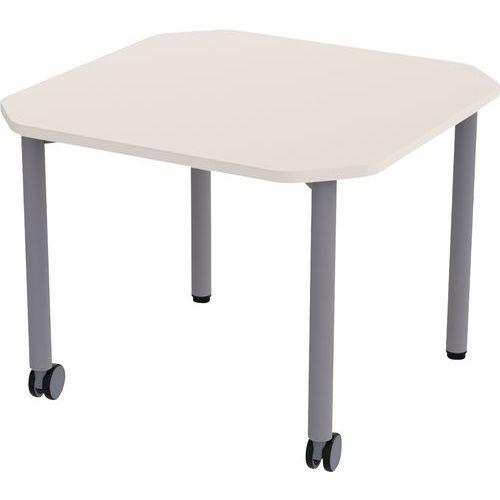 Table mobile Géométra carrée 70x70 cm - Manutan Expert thumbnail image 1