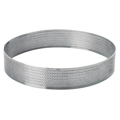Illustration de : Cercle à tarte rond perforé 20 cm - Lacor