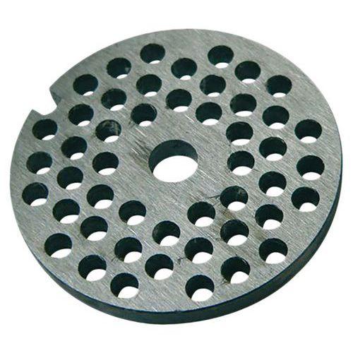 Illustration de : Grille pour hachoir manuel N 10/12 / Diamètre 10 - Reber