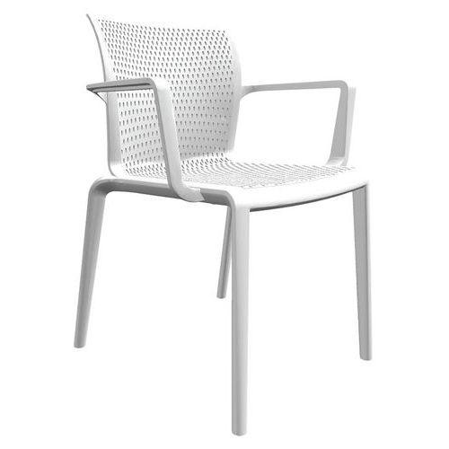 Lot de 4 fauteuils Docker blanc thumbnail image 1