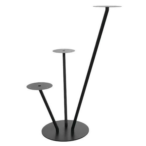 Porte-plantes BABYLONE 3 branches Noir thumbnail image 1