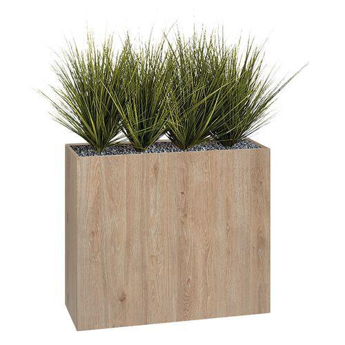 Jardinière bois BOSCO mobile Graminées thumbnail image 1