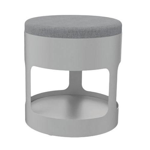 Pouf OROND mobile Gris assise tissu M1 Beton chiné thumbnail image 1