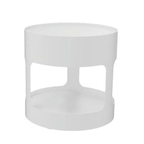Table basse OROND sur roulettes Blanc thumbnail image 1