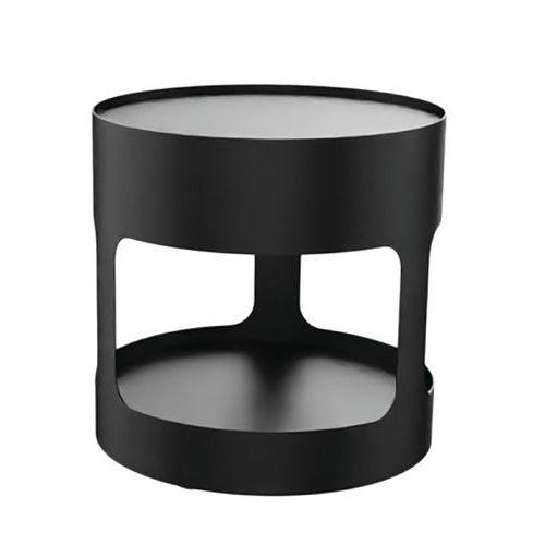 Table basse OROND sur roulettes Noir thumbnail image 1