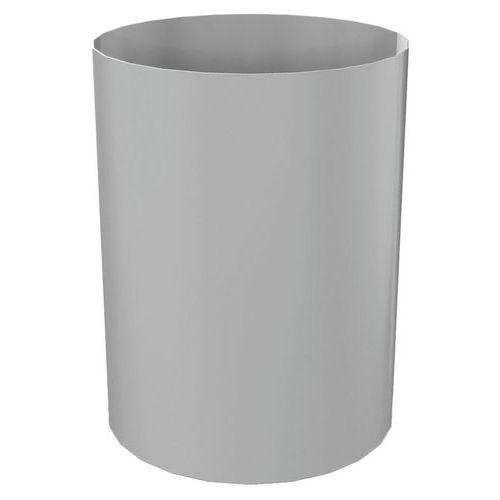 Corbeille à papier Métal 17 L Ø 25,5 cm Gris thumbnail image 1