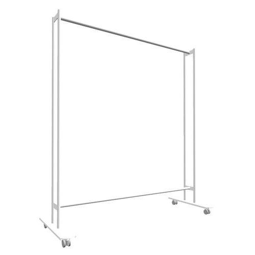 Vestiaire porte cintres mobile Hang Blanc thumbnail image 1
