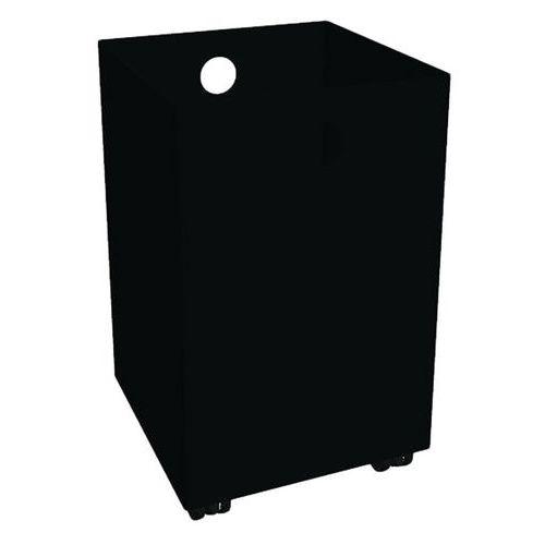 Illustration de : Bac métal pour container de tri 85 litres