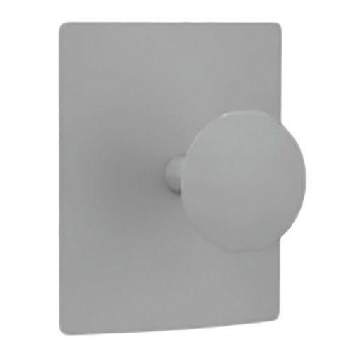 Patère MONTBAZON 1 tête magnétique Gris thumbnail image 1