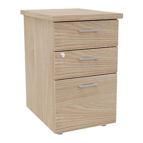 Caisson haut. bureau bois prof. 60 cm orme thumbnail image 1