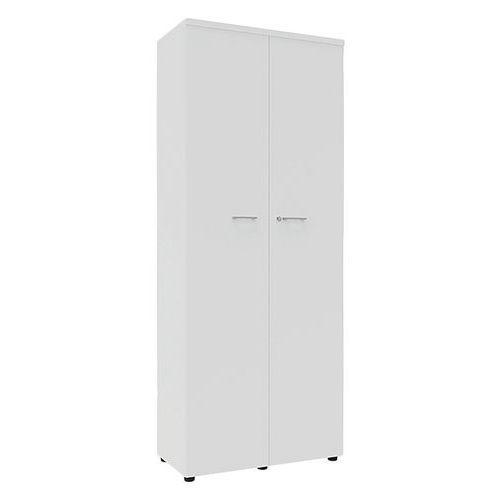 Armoire portes battantes haut. 217 cm blanc/blanc thumbnail image 1