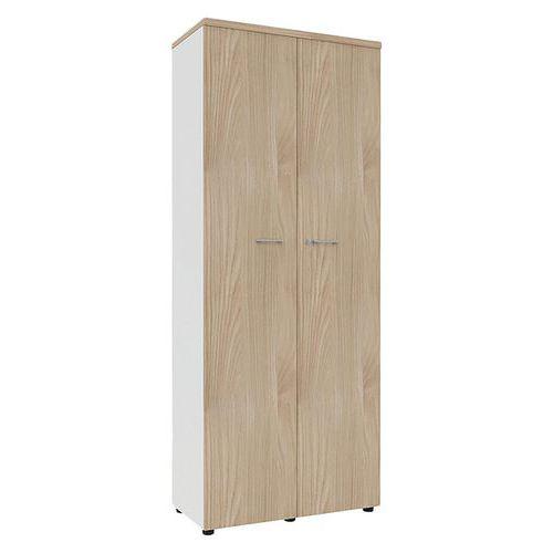 Armoire portes battantes haut. 217 cm blanc/orme thumbnail image 1