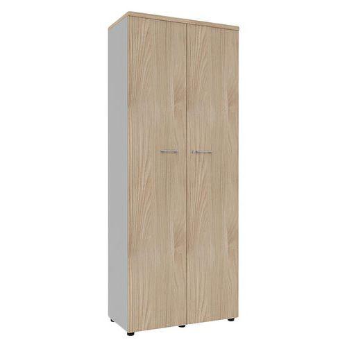 Armoire portes battantes haut. 217 cm alu/orme thumbnail image 1