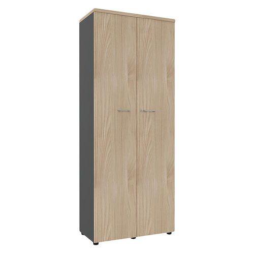 Armoire portes battantes haut. 217 cm anthracite/orme thumbnail image 1