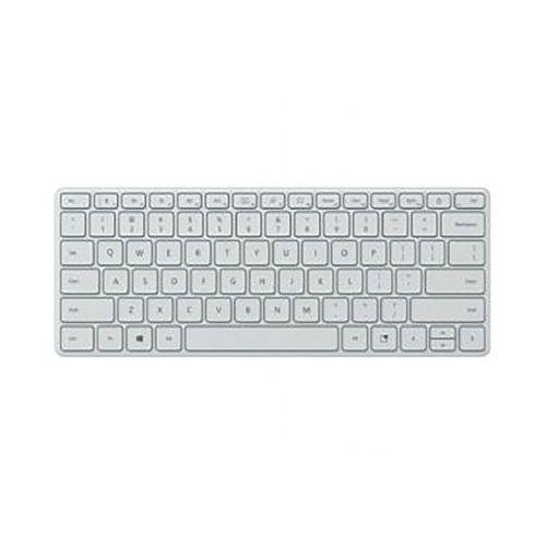 Clavier AZERTY Bluetooth compact Gris Glacier thumbnail image 1