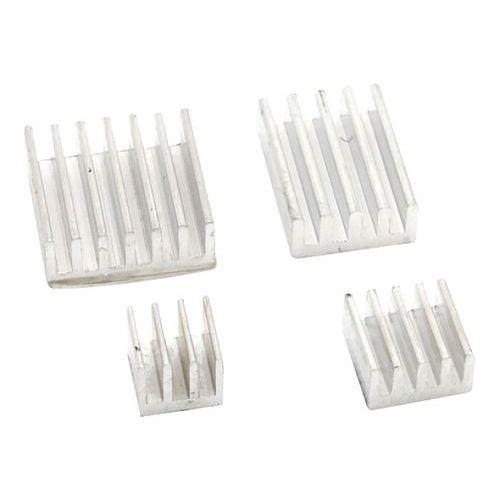 Dissipateur thermique 4 pièces pour Raspberry Pi 4 thumbnail image 1