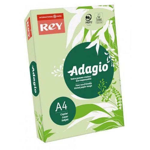 Illustration de : Ramette 250 feuilles 120 g A4 - Rey