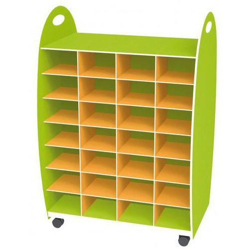 Illustration de : Meuble de rangement à double entrée - Paperflow