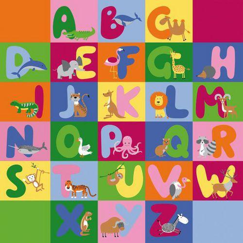 Tapis abécédaire animaux thumbnail image 1