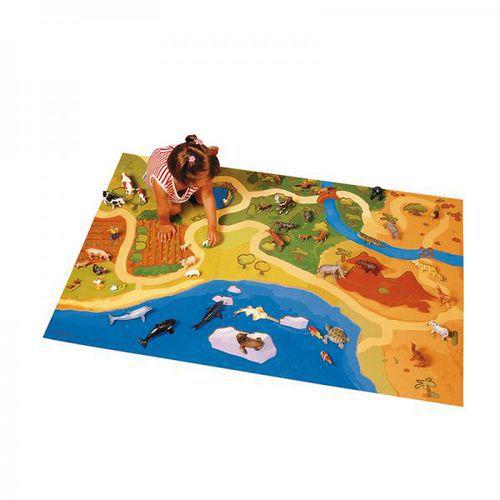 Illustration de : Grand tapis nature - Nathan