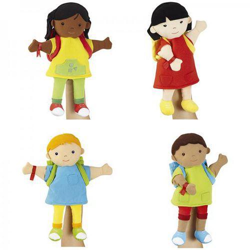 Marionnettes du monde : Awa, Kim, Tom et Mani - Offre spéciale thumbnail image 1