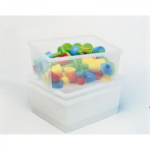 Illustration de : Lot 3 bacs profonds incolores - Nathan