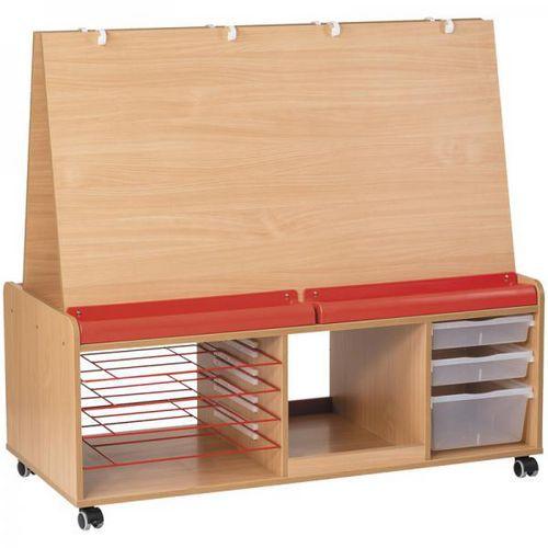 Illustration de : Chevalet mobile - Nathan