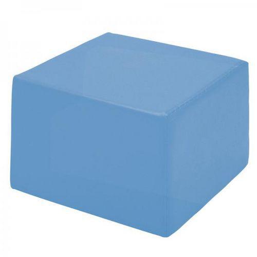 Pouf carré bleu thumbnail image 1