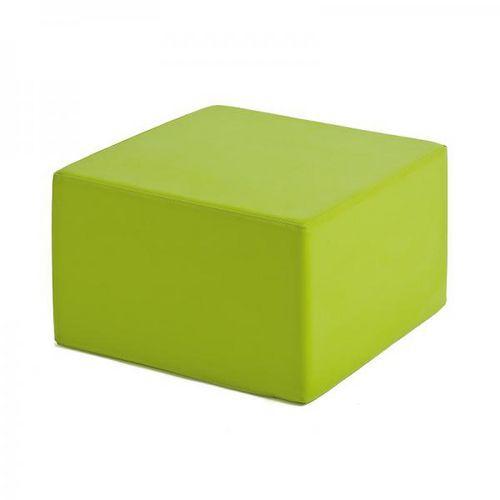 Pouf carré vert thumbnail image 1