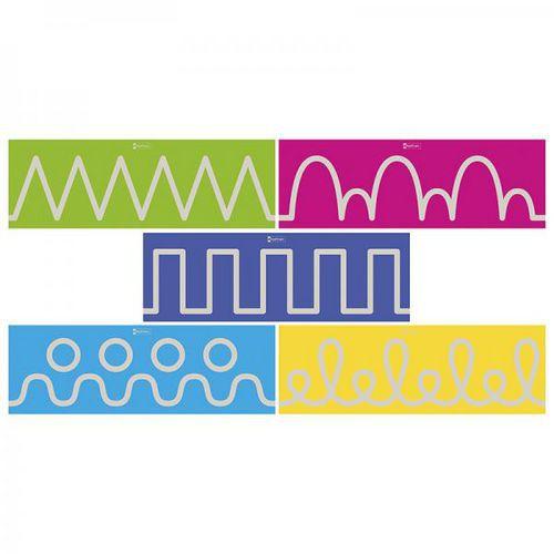 Tracés rugueux muraux - Les obliques + Les créneaux + Les ponts + Les vagues + Les boucles - Offre spéciale thumbnail image 1