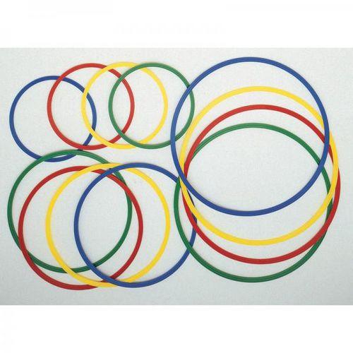 Illustration de : Lot 4 cerceaux plats Ø 50cm - Nathan