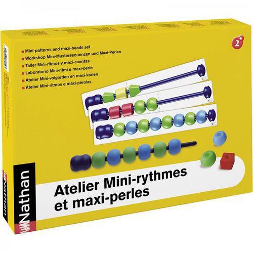 Illustration de : Atelier mini-rythmes et maxi-perles pour 2 enfants - Nathan