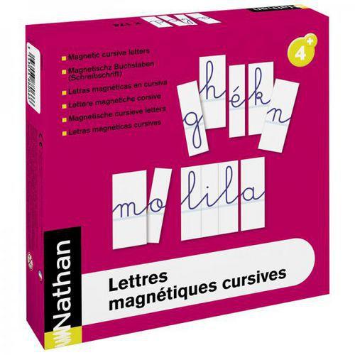 Lettres magnétiques cursives - Nathan fullname image