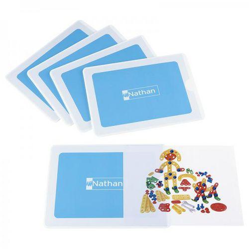 Porte-étiquettes repositionnables - Grand format - Lot de 5 thumbnail image 1