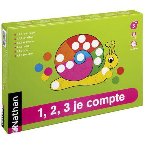 Illustration de : 1, 2, 3, je compte - Nathan